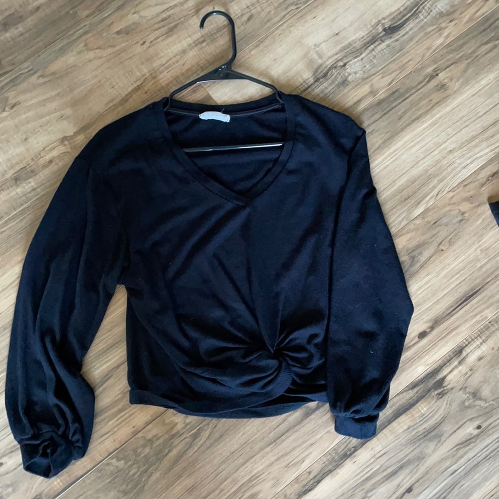 Black Going Out Sweater